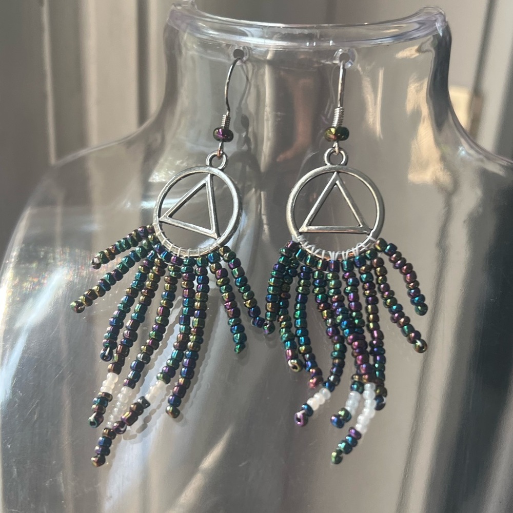 AA fringe earrings